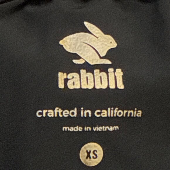 Rabbit Women’s Black Skirt With Elastic Waist & Side Zipper Size X S - Picture 5 of 7